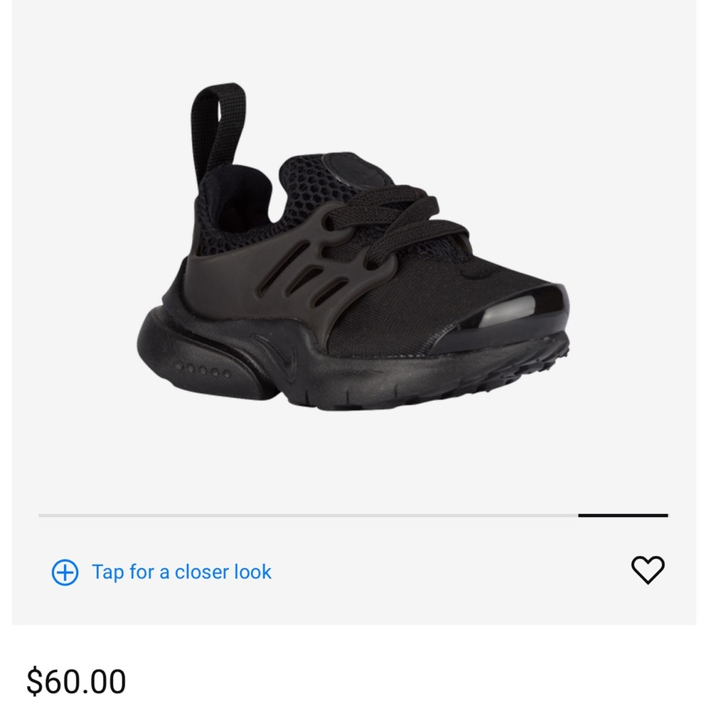 Nike Presto toddler size 6